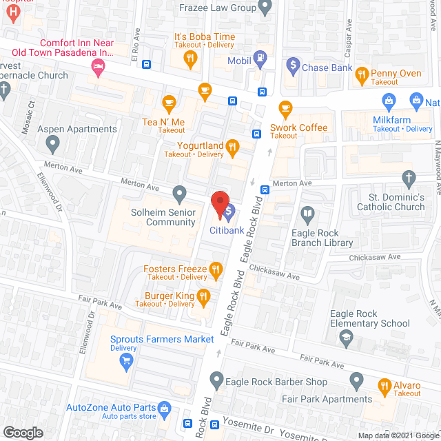 Reliance Health Svc in google map