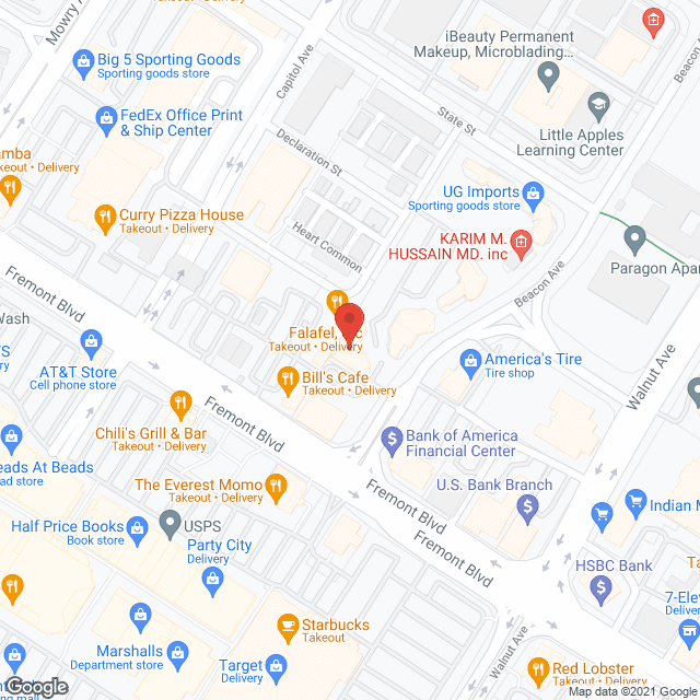Professional Home Care Assoc in google map