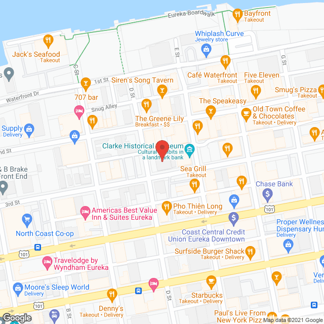 Mentor Network in google map