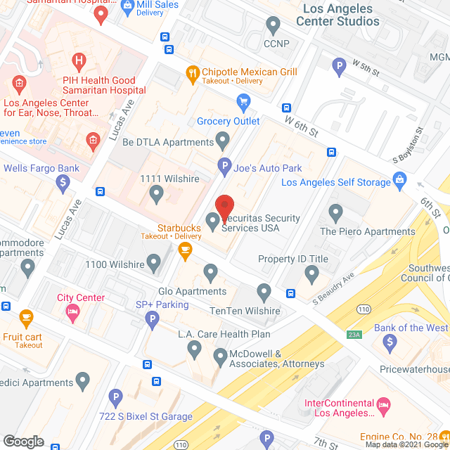 Maxim of Los Angeles - Companion Services in google map