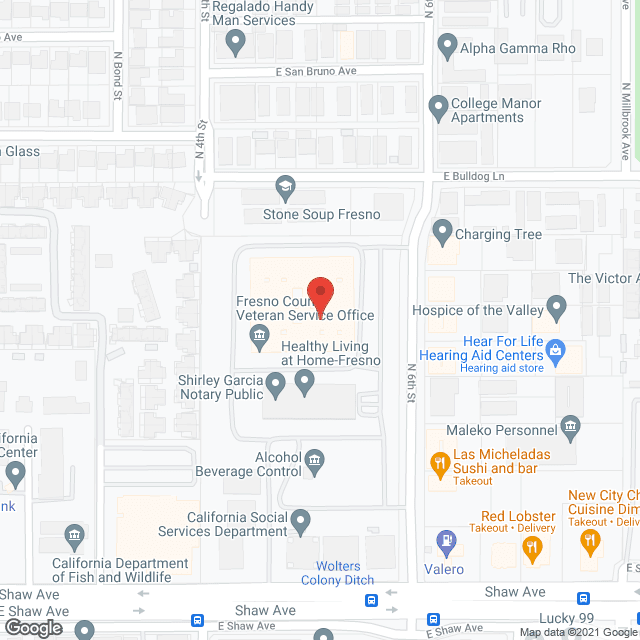 INTERIM Assisted Care in google map