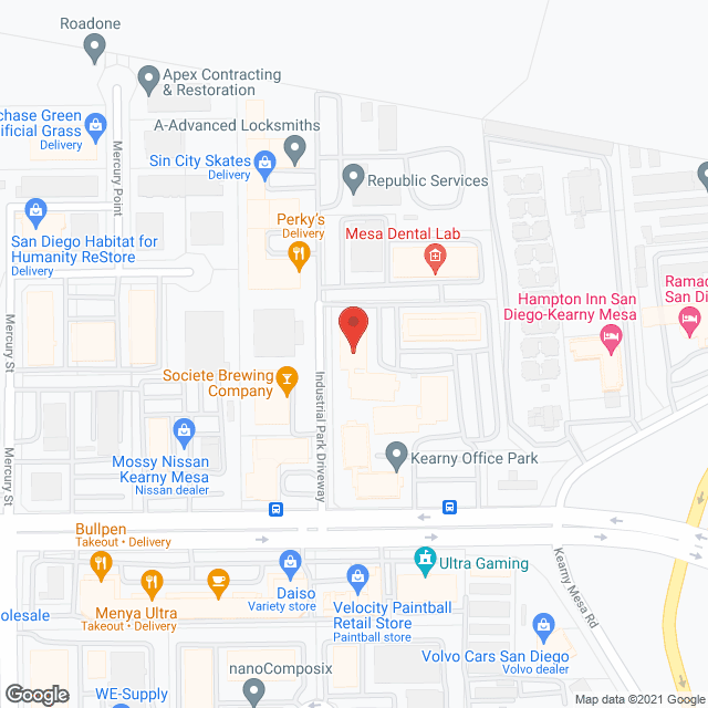 Caregivers Unlimited in google map