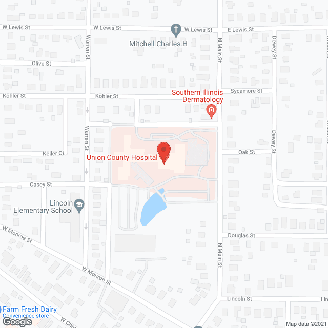 Union County Hospital District in google map