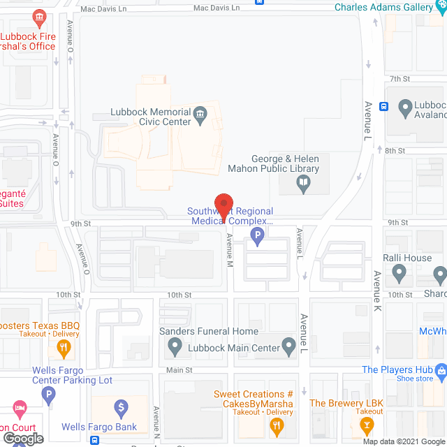 IHS Hospital Of Lubbock in google map