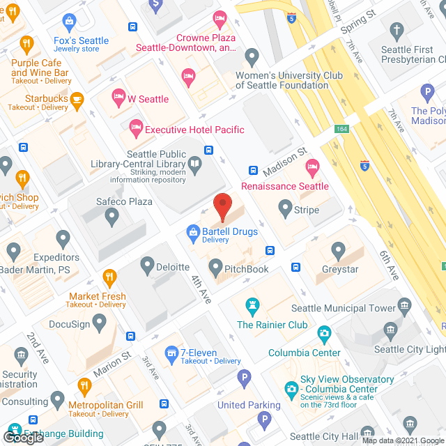 Vista Village of Seattle in google map