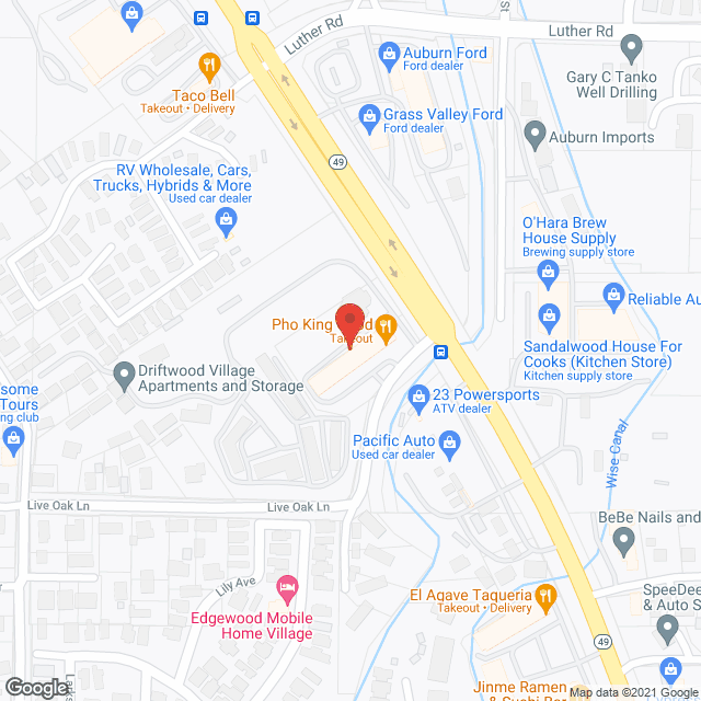 Heritage Senior Services in google map