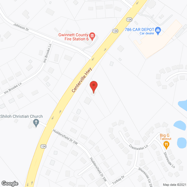 Tender Care at Snellville in google map
