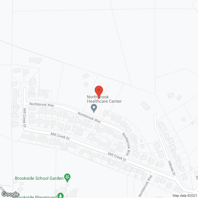 Northbrook Nursing and Rehab in google map