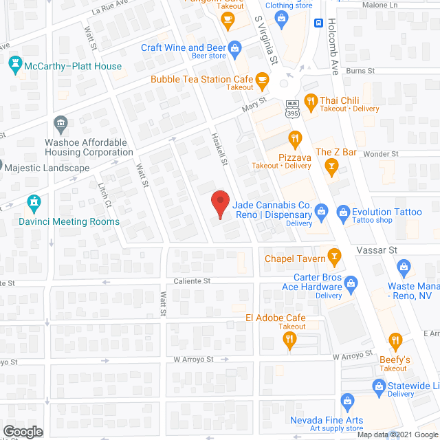 Silverado Residential Care Home in google map