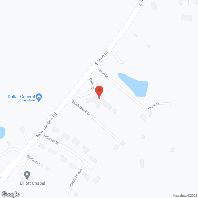 New London Nursing and Rehab Ctr in google map