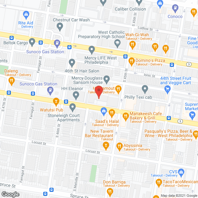 Mercy Douglas Residences in google map