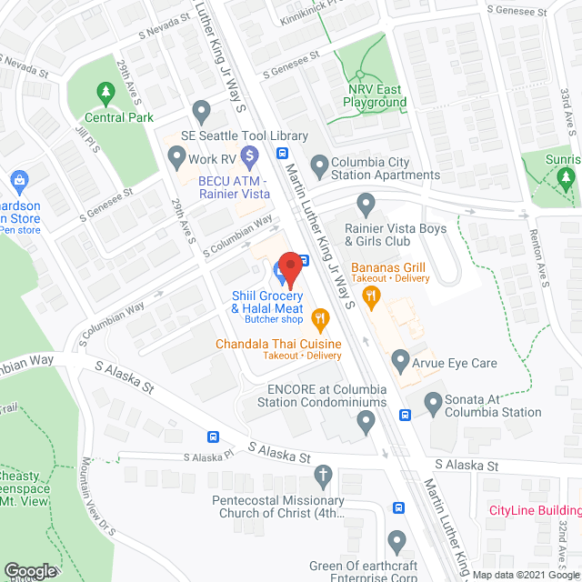 Providence Elder Place in google map