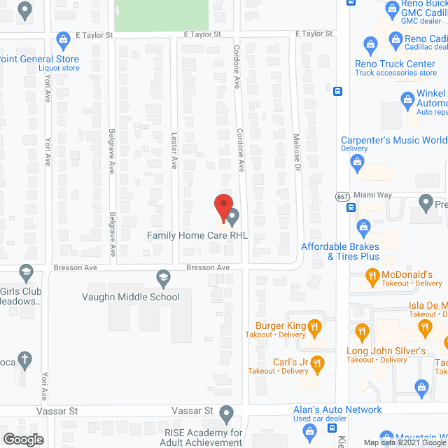 Family Home Care Rhl in google map