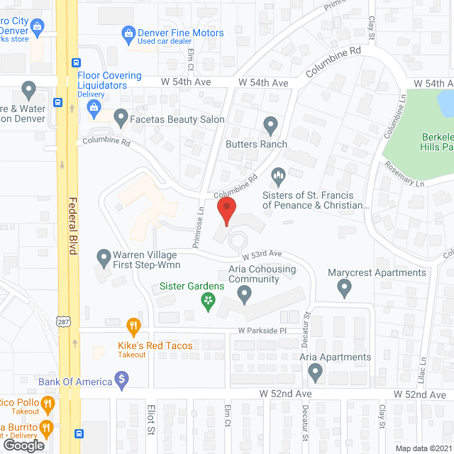 Harmony Residence in google map
