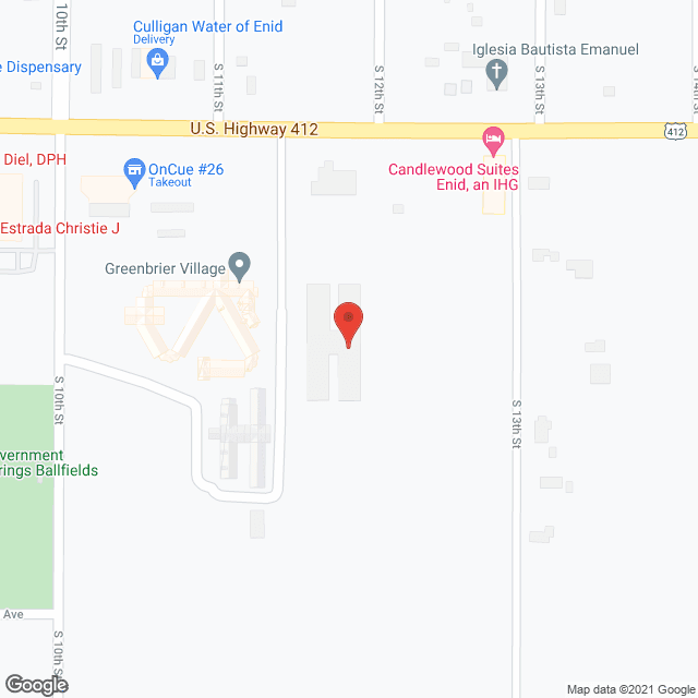 Greenbriar Assisted Living in google map