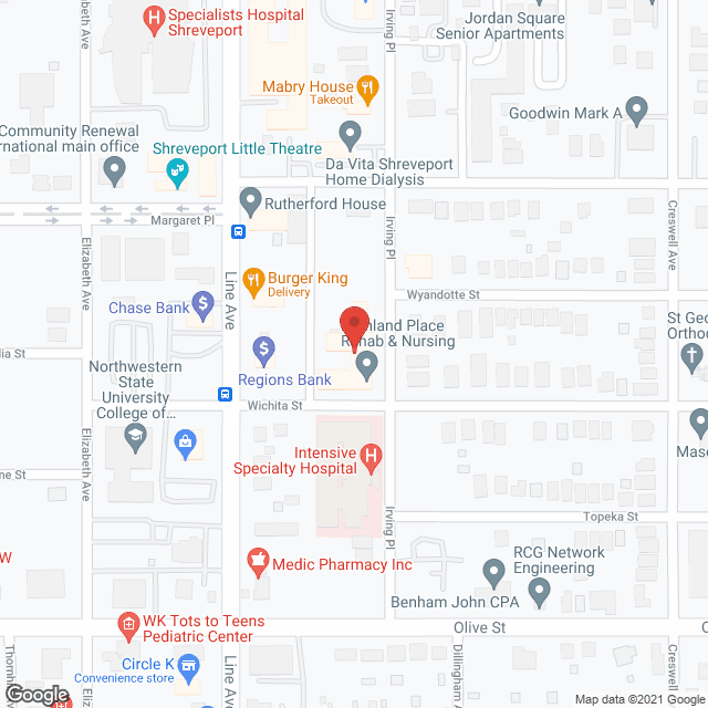 Irving Place Rehabilitation and Nursing Center in google map