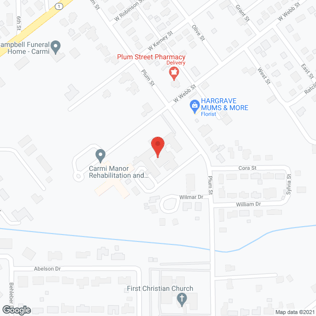 White County Med Ctr in google map