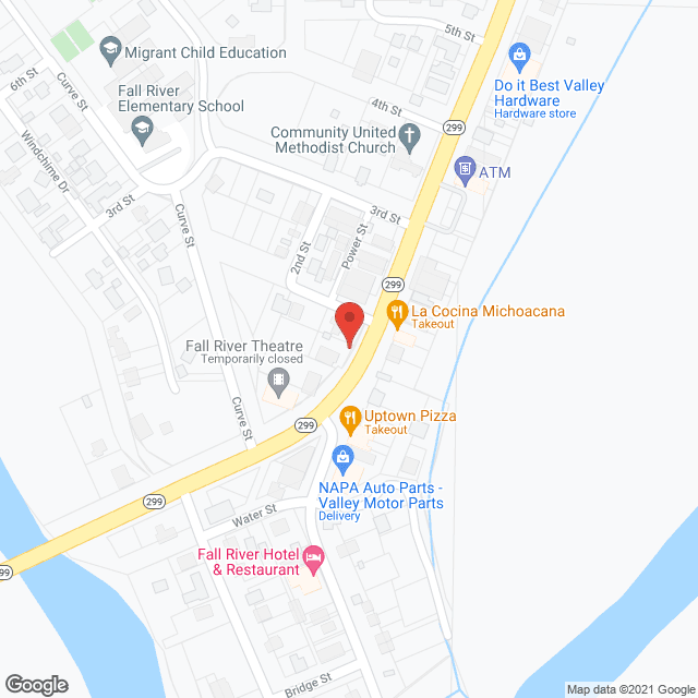 Mayers Memorial Hospital in google map