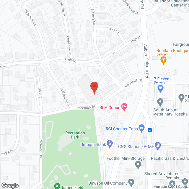 Rock Creek Care Center in google map