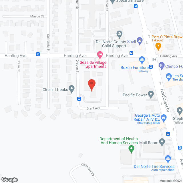 Crescent City Senior Apt in google map