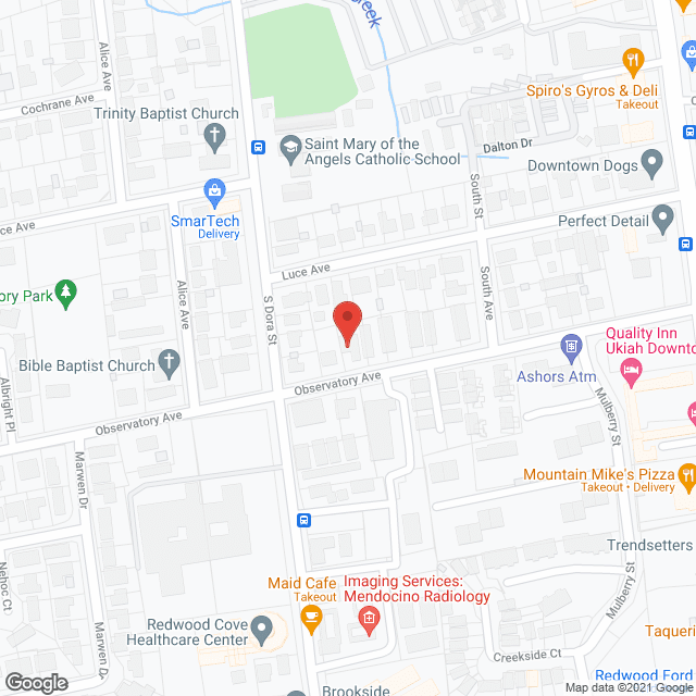 Rome's Care Home in google map
