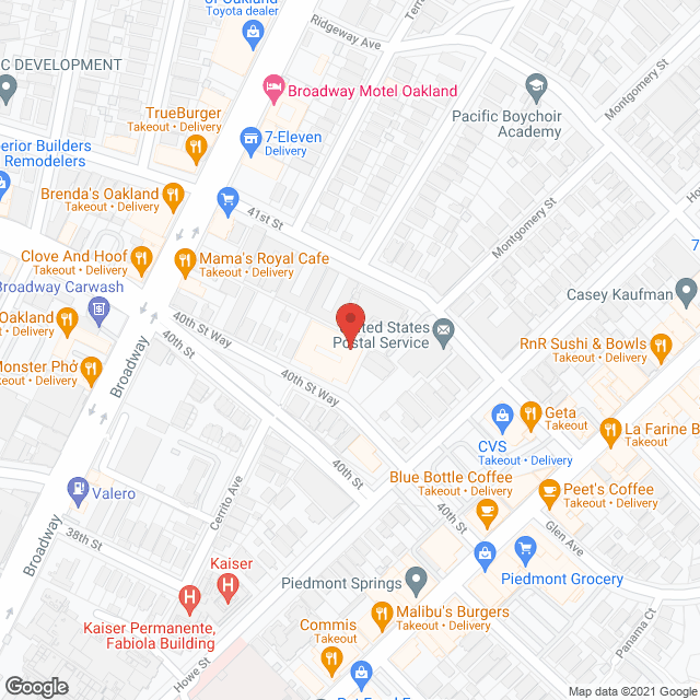 Rehabilitation Center of Oakland in google map