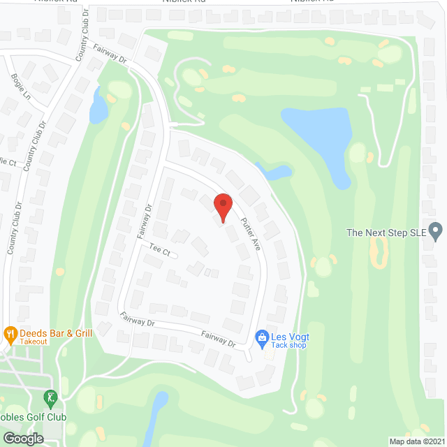 Shadow Oaks in google map