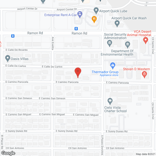 Palm Springs Elder Care Home in google map