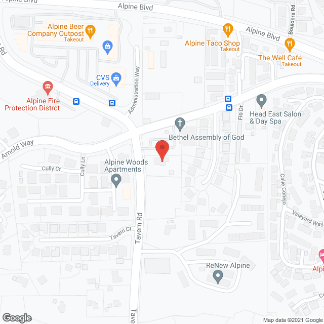 Kasitz Kastle in google map