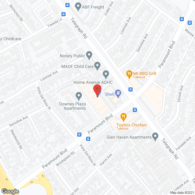 Birchcrest Apartments in google map
