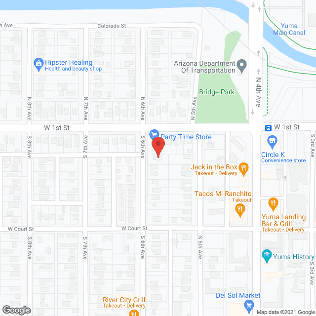 Huett's Rest Home in google map