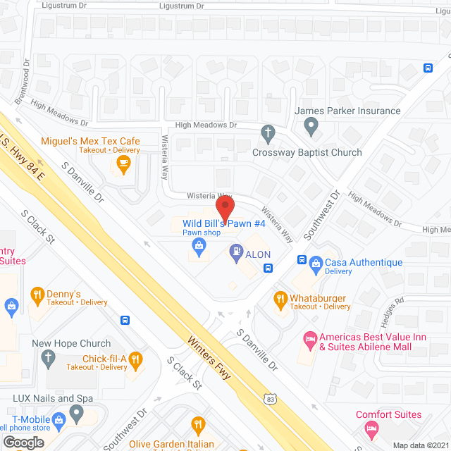 Wisteria Place Assisted Living Center(non working listing) in google map