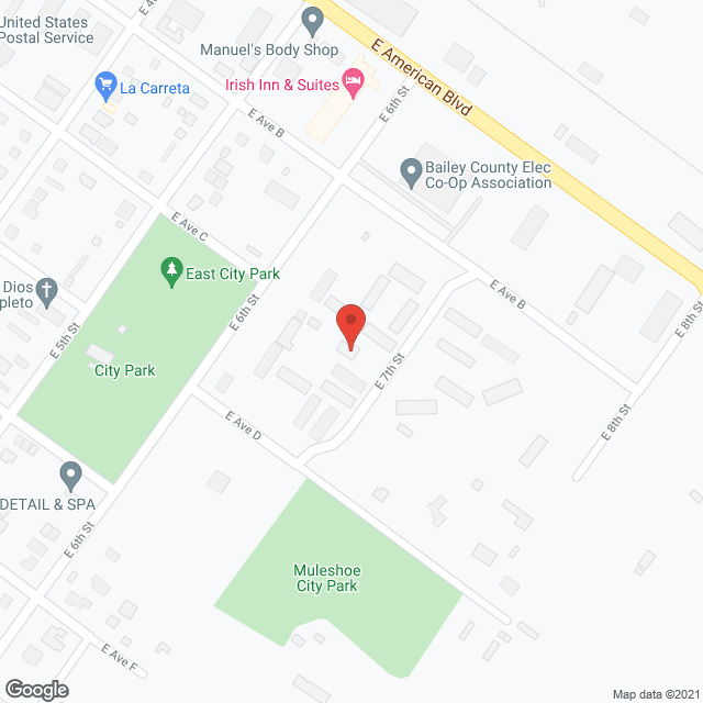Muleshoe Housing Authority in google map