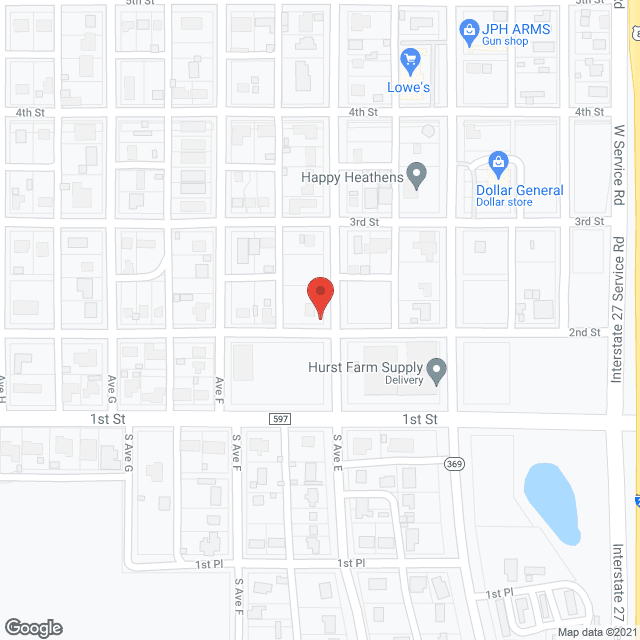 Texas Home Management in google map