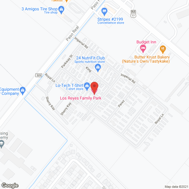 Los Reyes Mobile Home and RV in google map