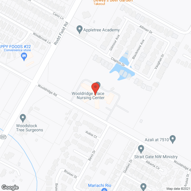 Wooldridge Place in google map
