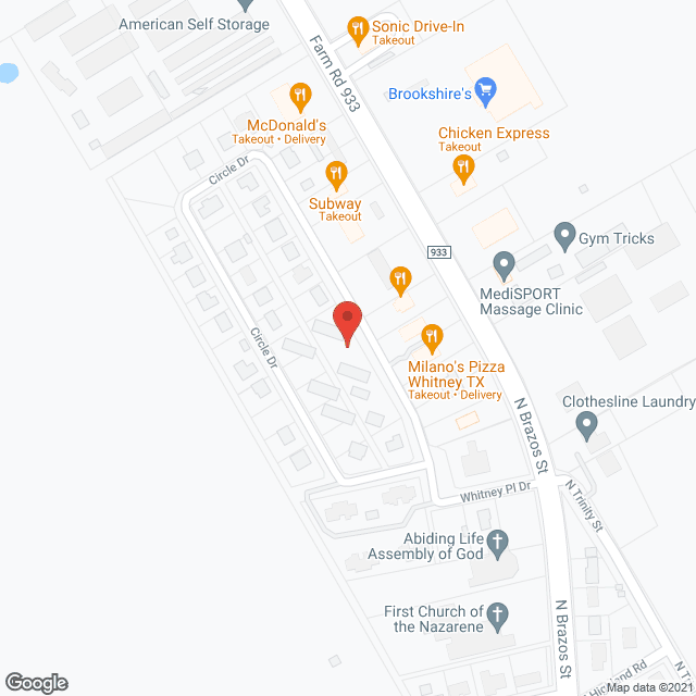 Whitney Retirement Village in google map