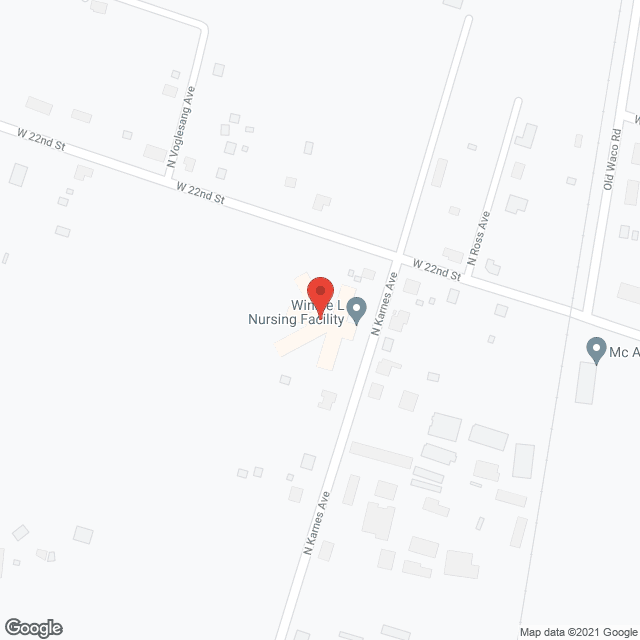 Winnie L Nursing Facility in google map