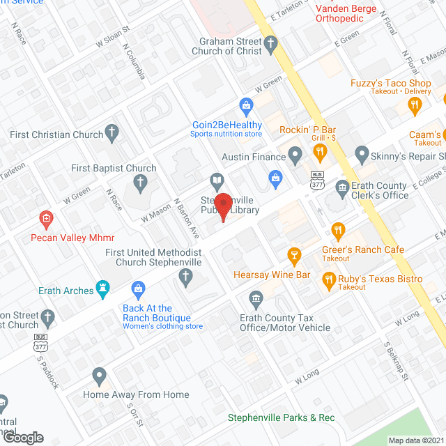 Bluebonnet Residential Care in google map