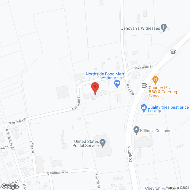 Pinehurst Apartments in google map