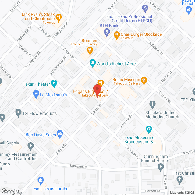 D and S in google map