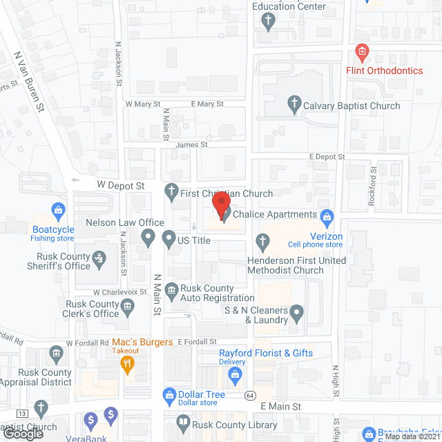 Chalice Apartments in google map