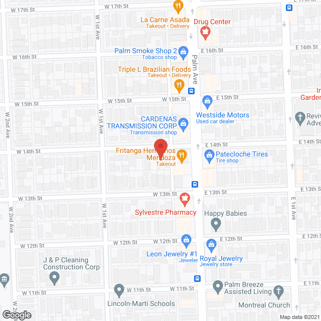 Adam F/F Inc in google map