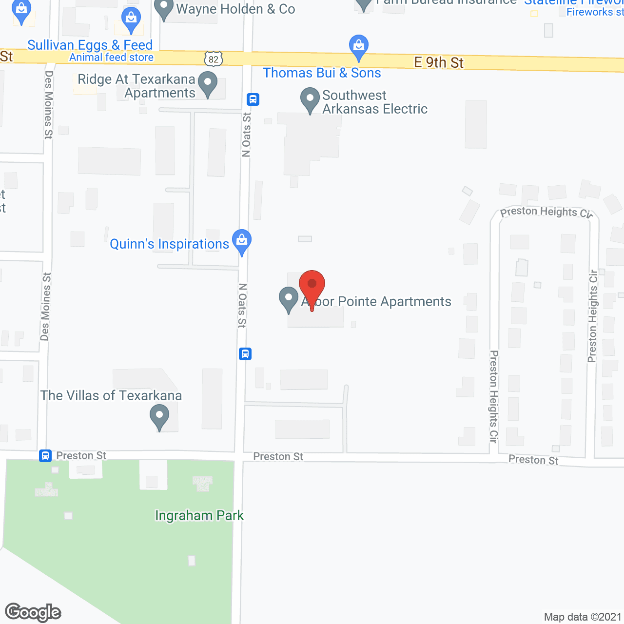 Arbor Pointe Apartments in google map
