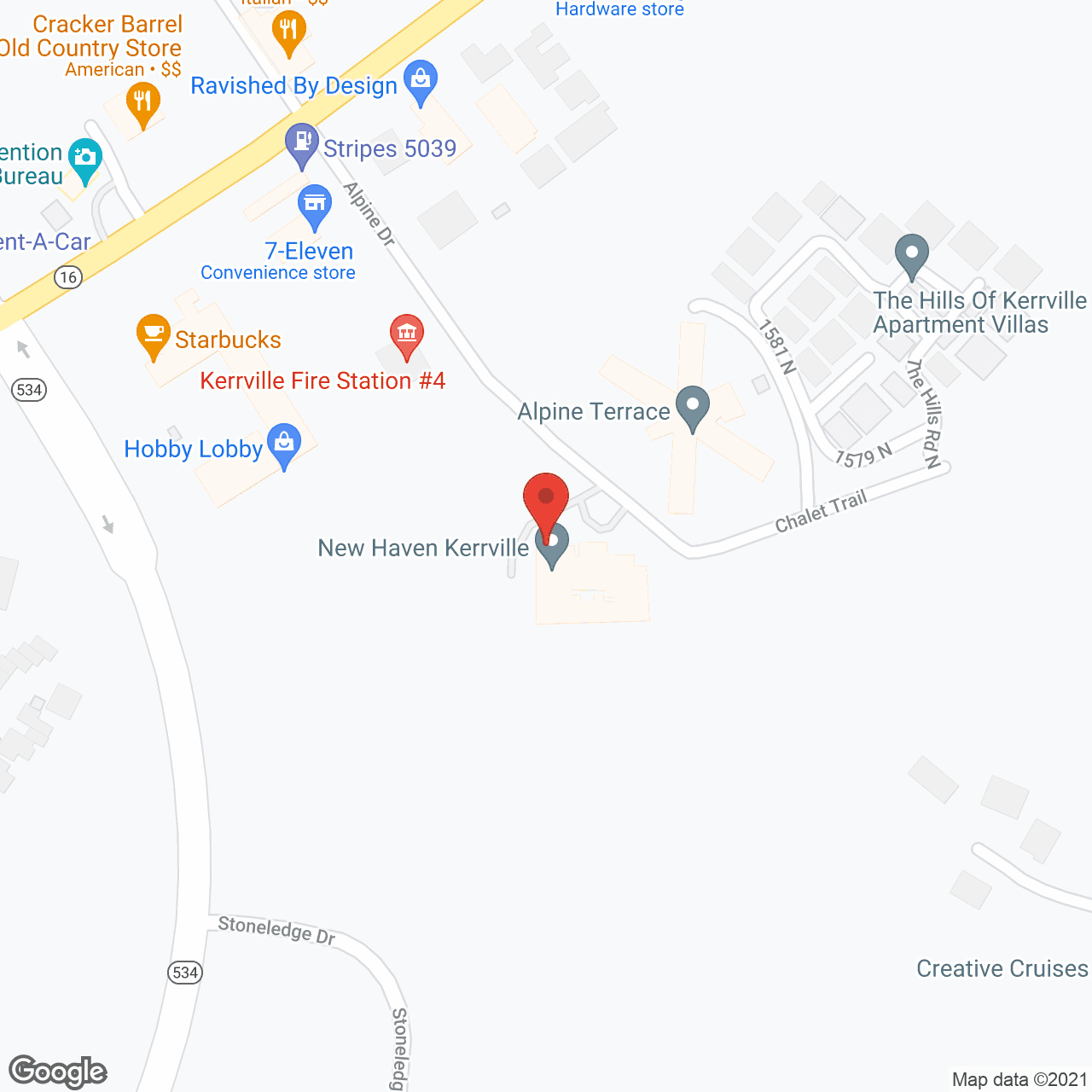 New Haven Memory Care of Kerrville in google map