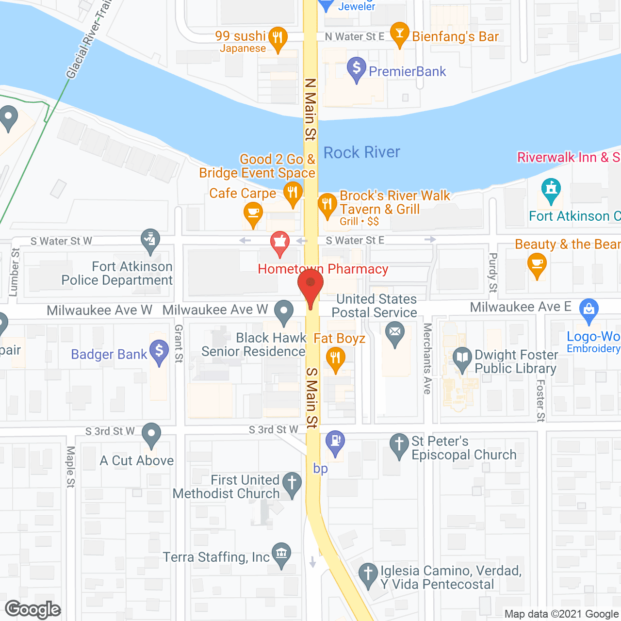 Black Hawk Senior Residence in google map