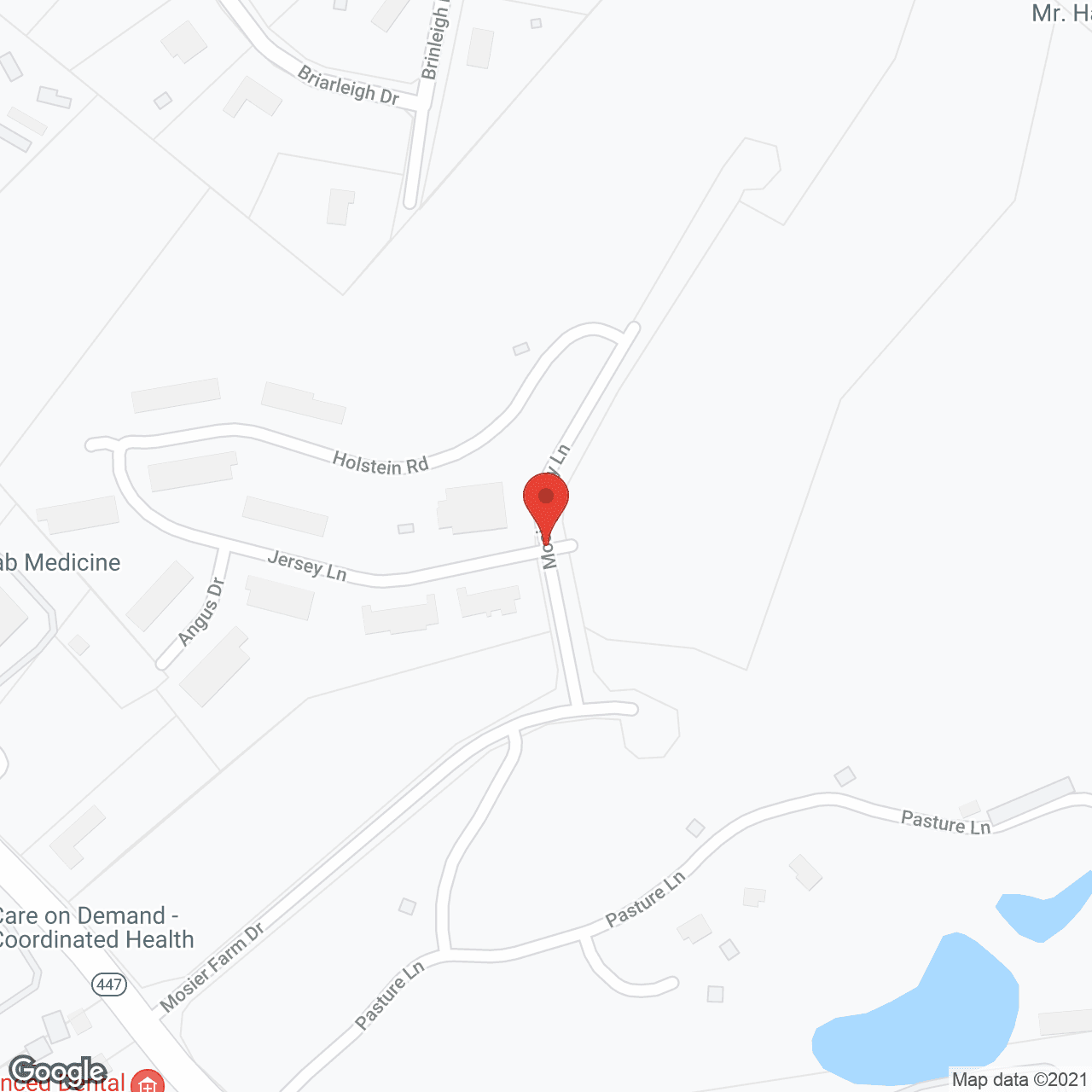 Shawnee Ridge in google map