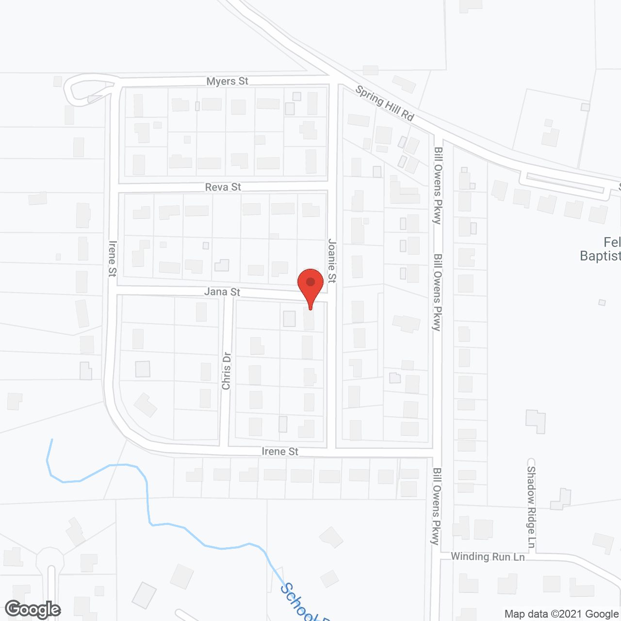 Parkview on Hollybrook Independent Living in google map