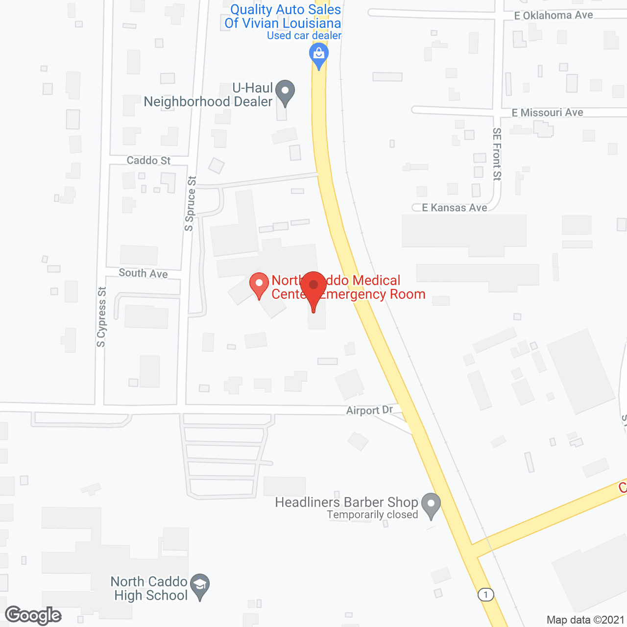 North Caddo Home Health in google map