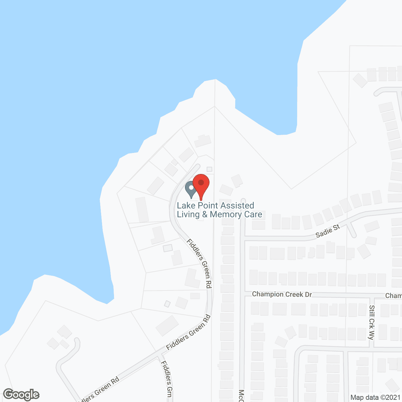 Silver Leaf Assisted Living Fiddlers Green in google map